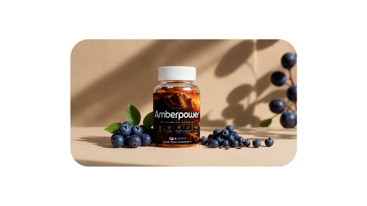 Amberpower Shilajit Gummies: energia costante, testa lucida, routine semplice