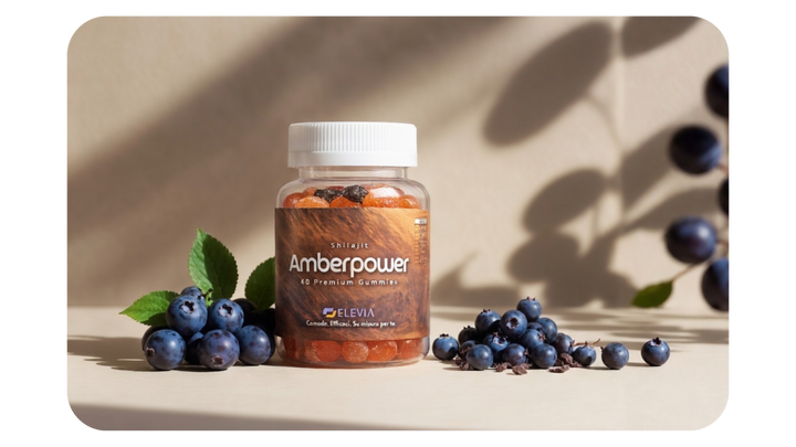 Amberpower Shilajit Gummies: energia costante, testa lucida, routine semplice