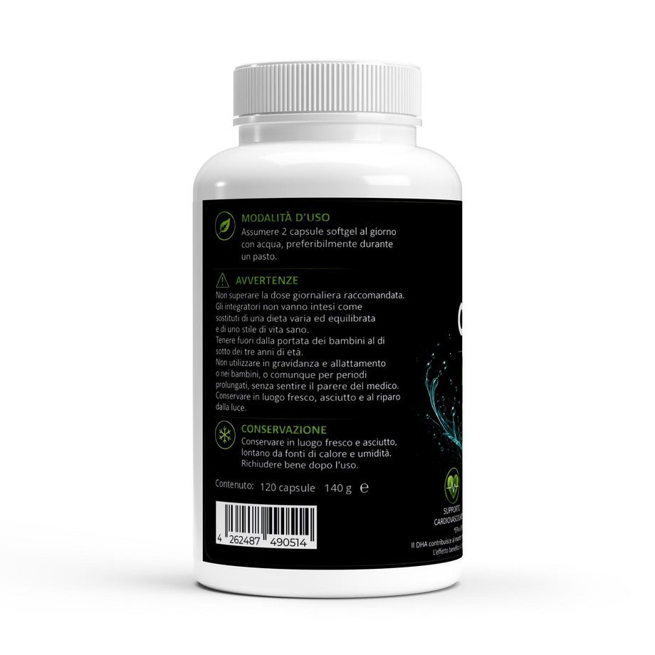 Greencrest Omega 3 - 120 Premium Softgels