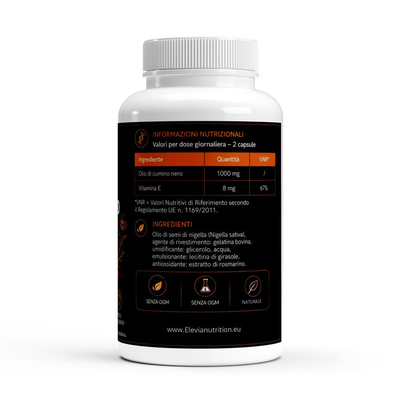 Nileseed (Olio di Cumino Nero) - 240 Premium Softgels