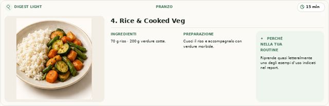 Rice and Cooked Veg: riso con verdure cotte e olio EVO